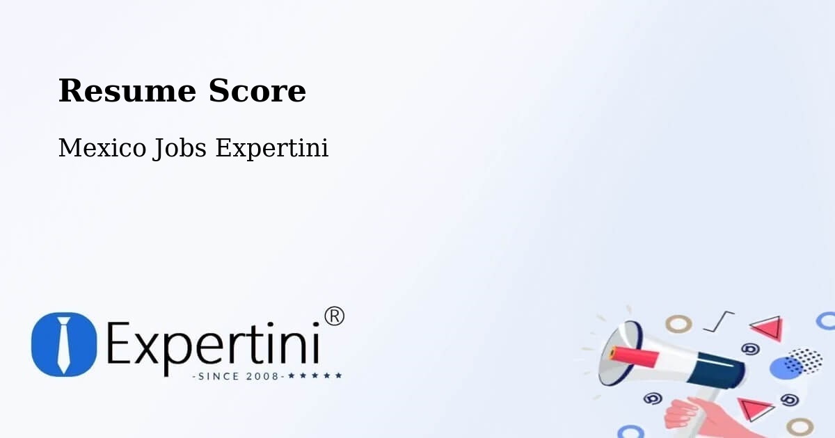 Resume Score & Job Description Match Tool – Capula - Mexico Jobs Expertini